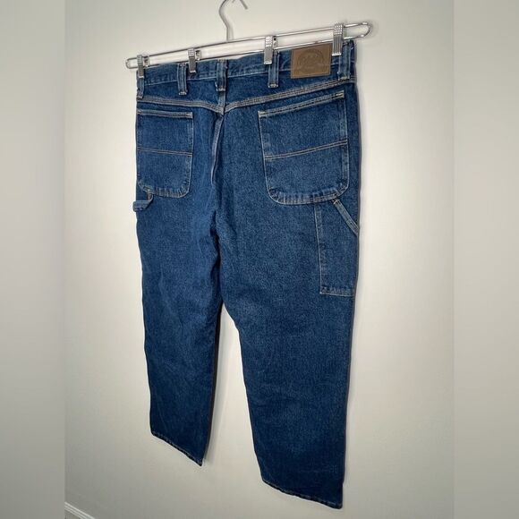 Cabela’s Roughneck Relaxed Fit Carpenter Jeans 905102D Straight Leg 40 x 30 EUC - Picture 4 of 9